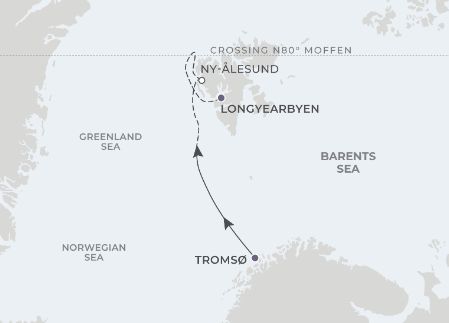 9-Night Tromso to Longyearbyen 8/17/25